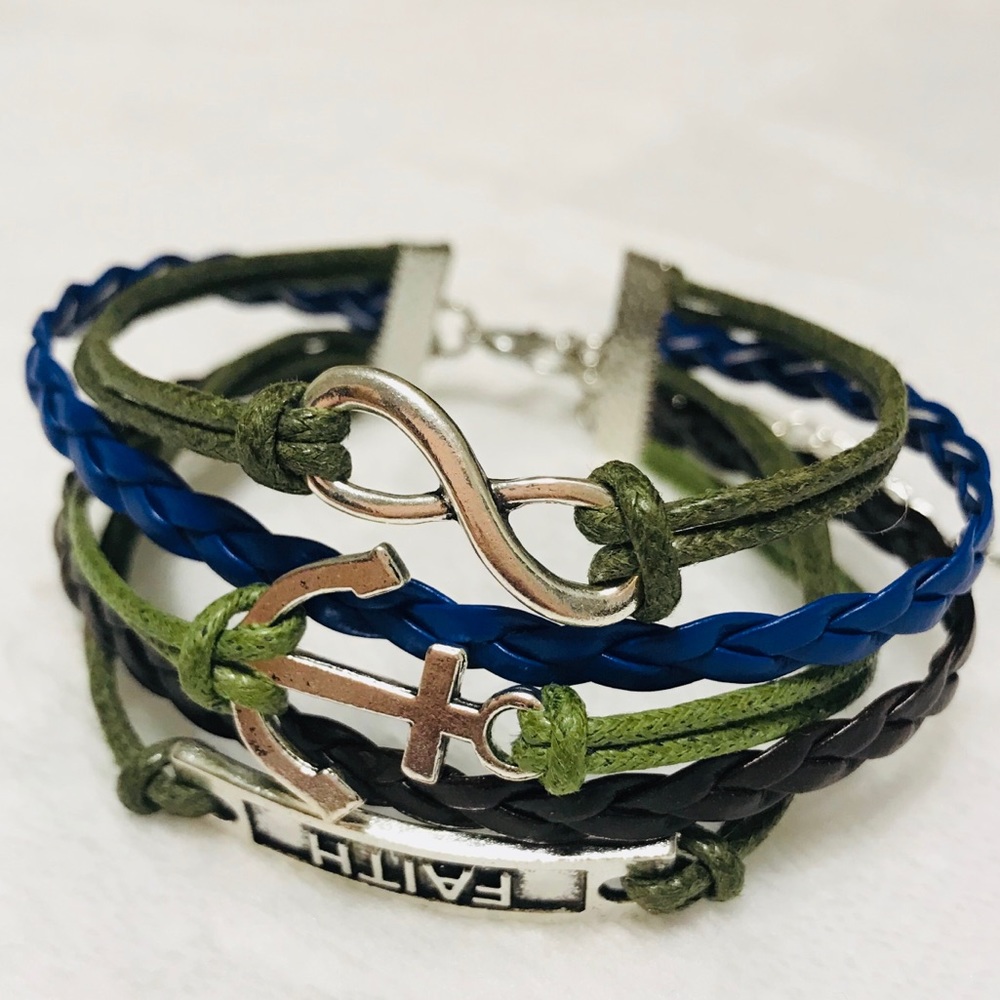 Chic Leather Wrap Bracelet